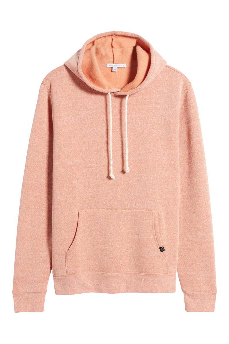 Fleece Pullover Hoodie, Alternate, color, FIREFLY