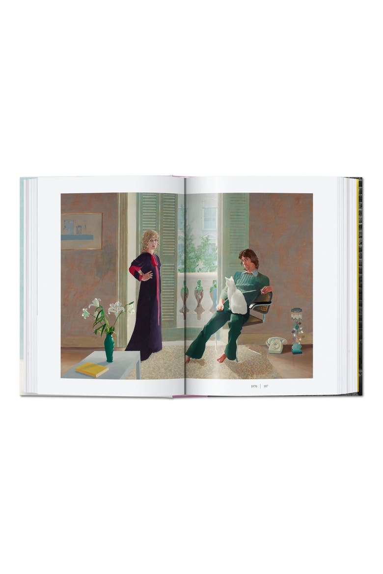 David Hockney A Chronology 45th ed Book, Alternate, color, WHITE