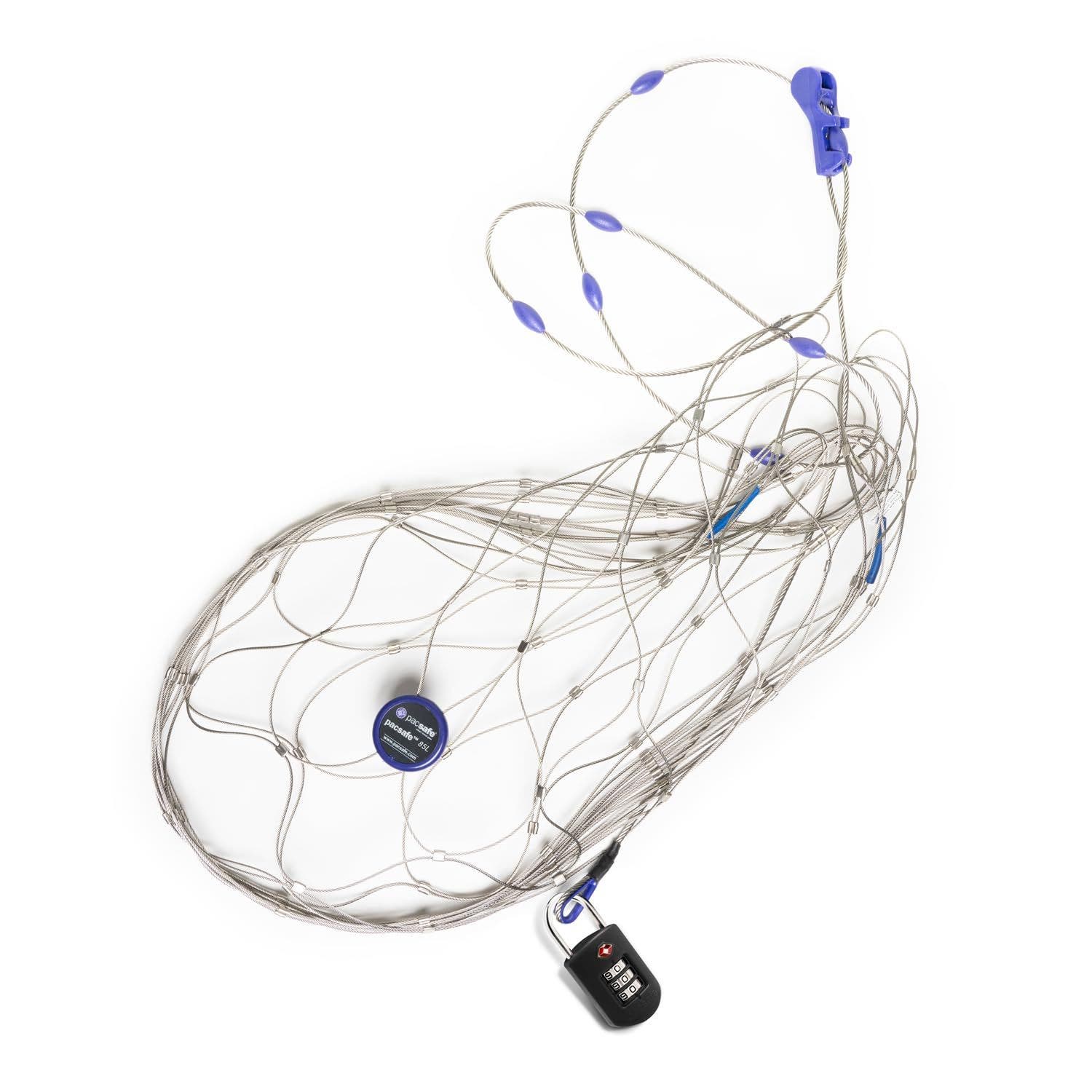 PACSAFE 85 Anti-Theft Backpack And Bag Protector, Main, color, Steel