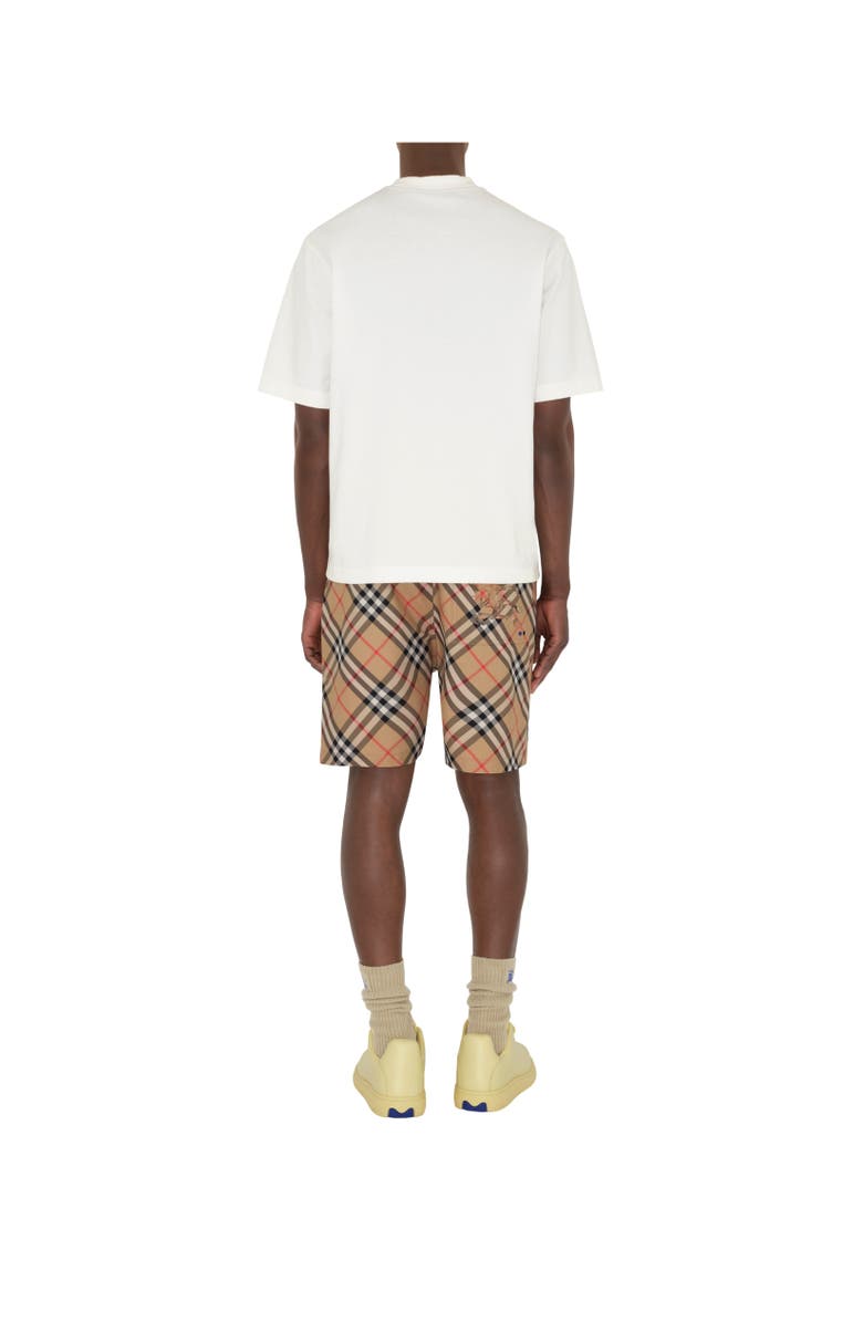 Burberry Check Shorts, Alternate, color, Sand