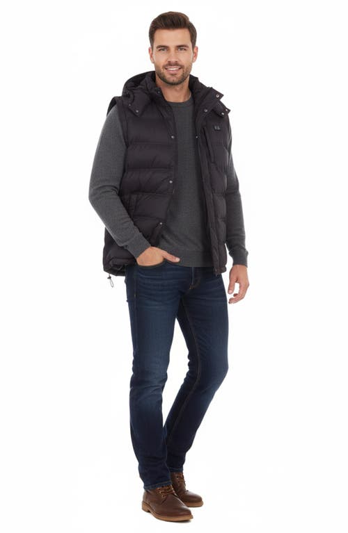 Helios The Heated Coat Helios 2-in-1 Heated Hybrid Coat In Black