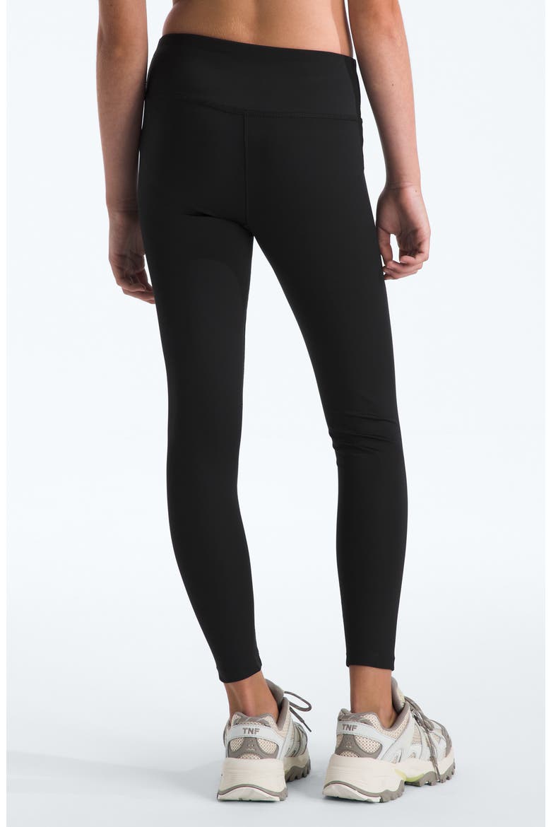 Kids' Flex Leggings, Alternate, color, TNF BLACK