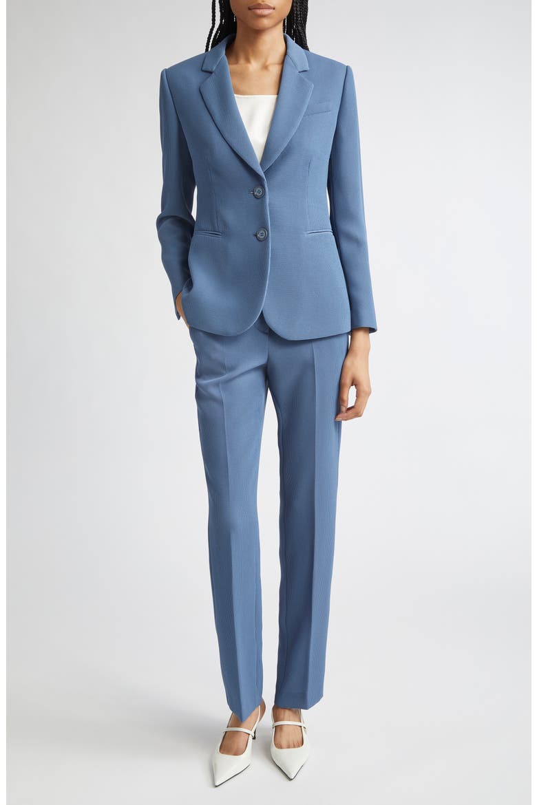 Slim Fit Trousers, Alternate, color, SOLID BLUE NAVY