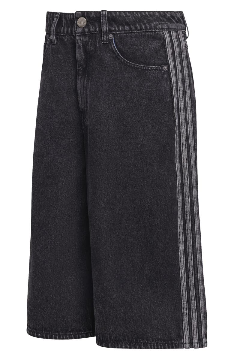 adidas Originals Firebird Oversize Denim Jorts, Alternate, color, 
