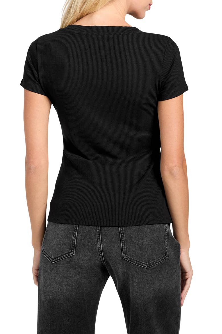 Kyla Rib Henley, Alternate, color, JBLACK-BLACK