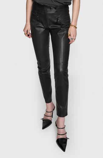 Wilder Stretch Leather Moto Pants