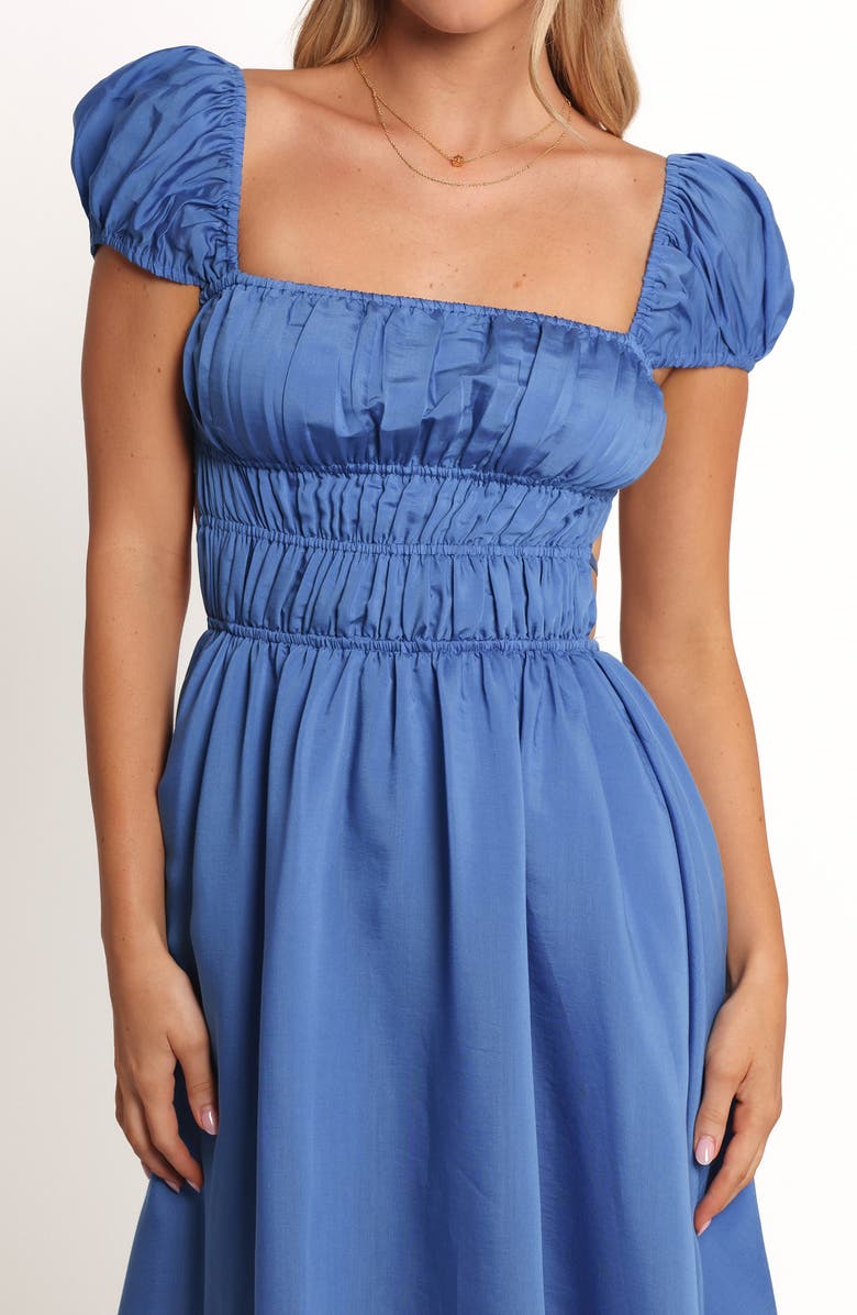 Petal & Pup Vienne A-Line Maxi Dress, Alternate, color, Cobalt