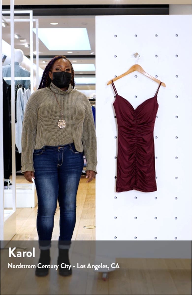 Ruched Minidress, sales video thumbnail