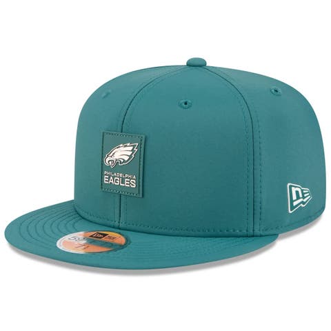 Men's New Era Midnight Green Philadelphia Eagles 2025 Sideline  59FIFTY Fitted Hat