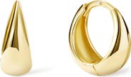 Ana Luisa Nate Teardrop Hugging Hoop Earrings