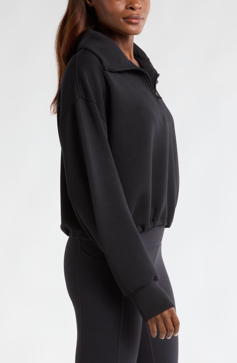 Zella Soft Modal Blend Half Zip Pullover, Alternate, color,