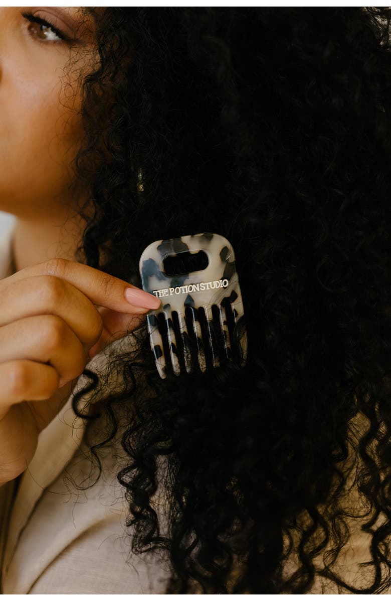 The Potion Studio Mini Comb - Nude, Alternate, color, Brown