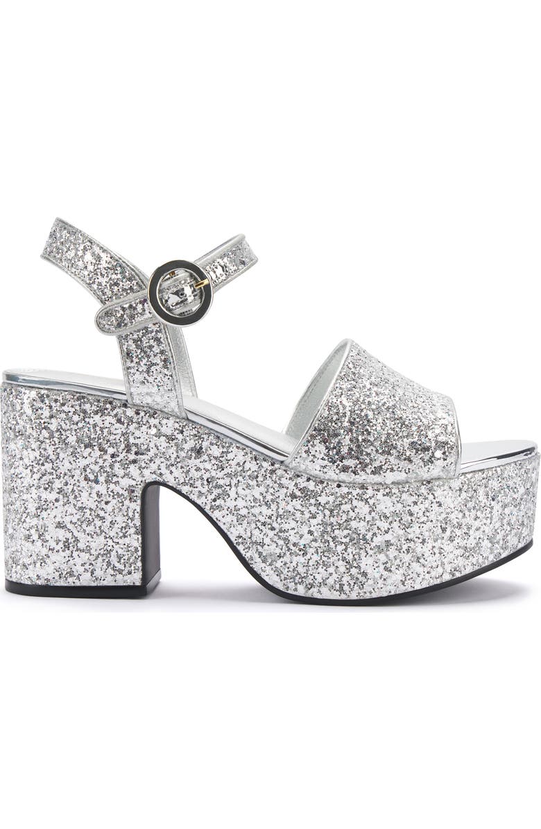 Larroudé Miso Ankle Strap Platform Sandal, Alternate, color,