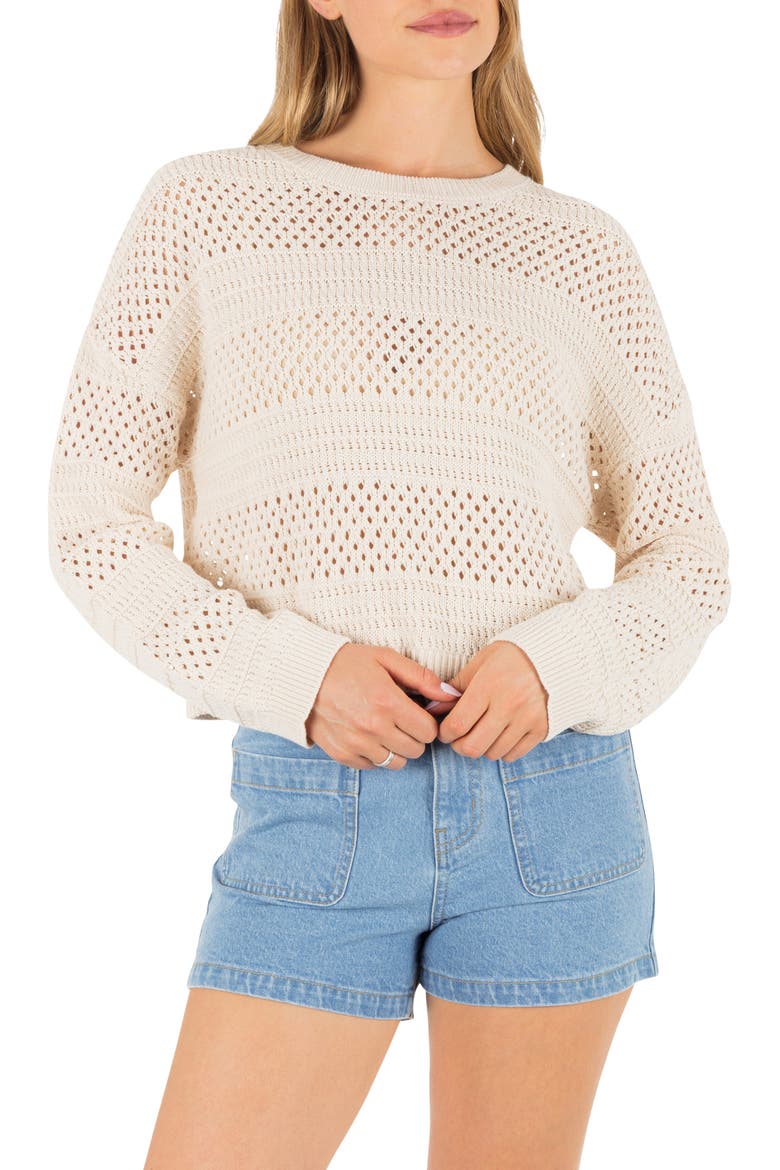 Simple Times Cotton Sweater, Main, color, TOFU