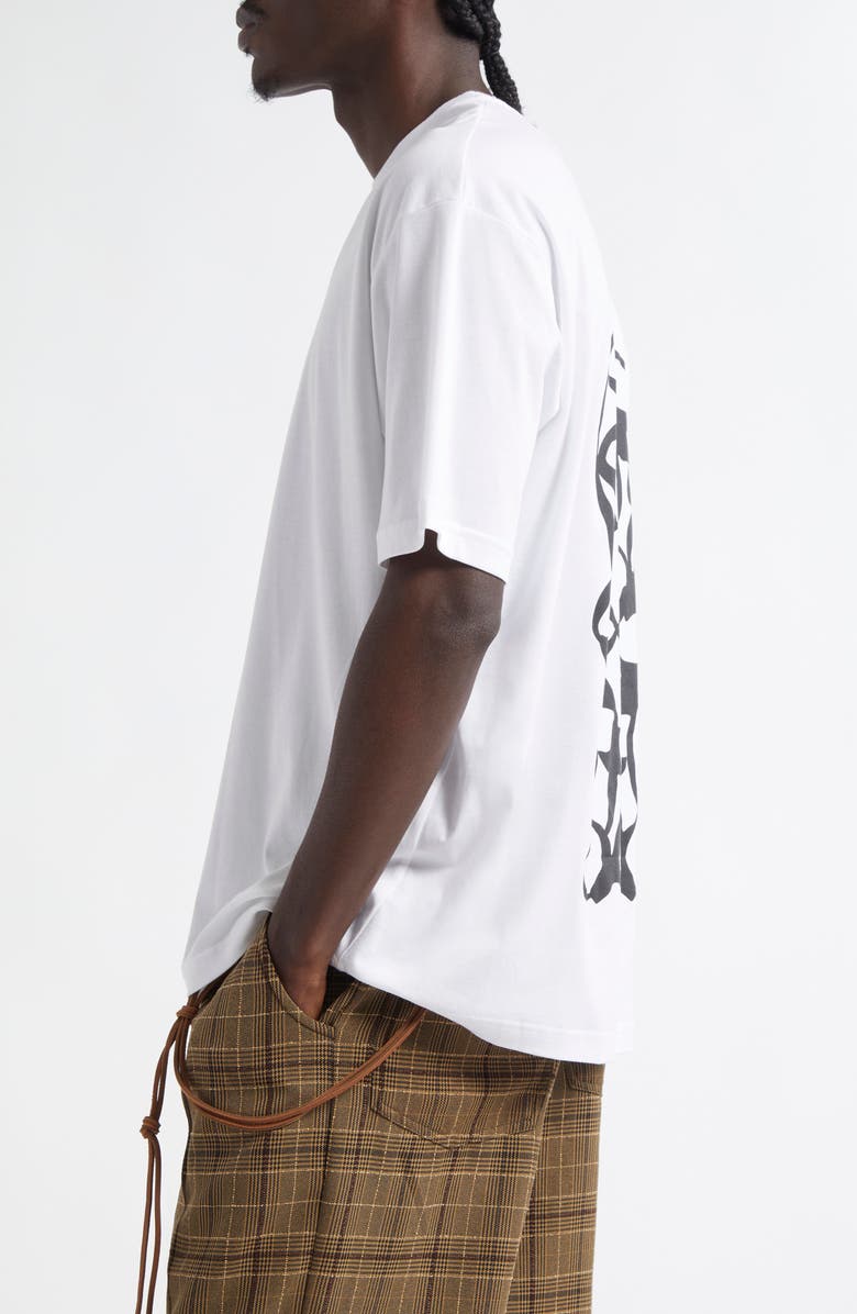 SONG FOR THE MUTE Oversize Logo Graphic T-Shirt, Alternate, color,