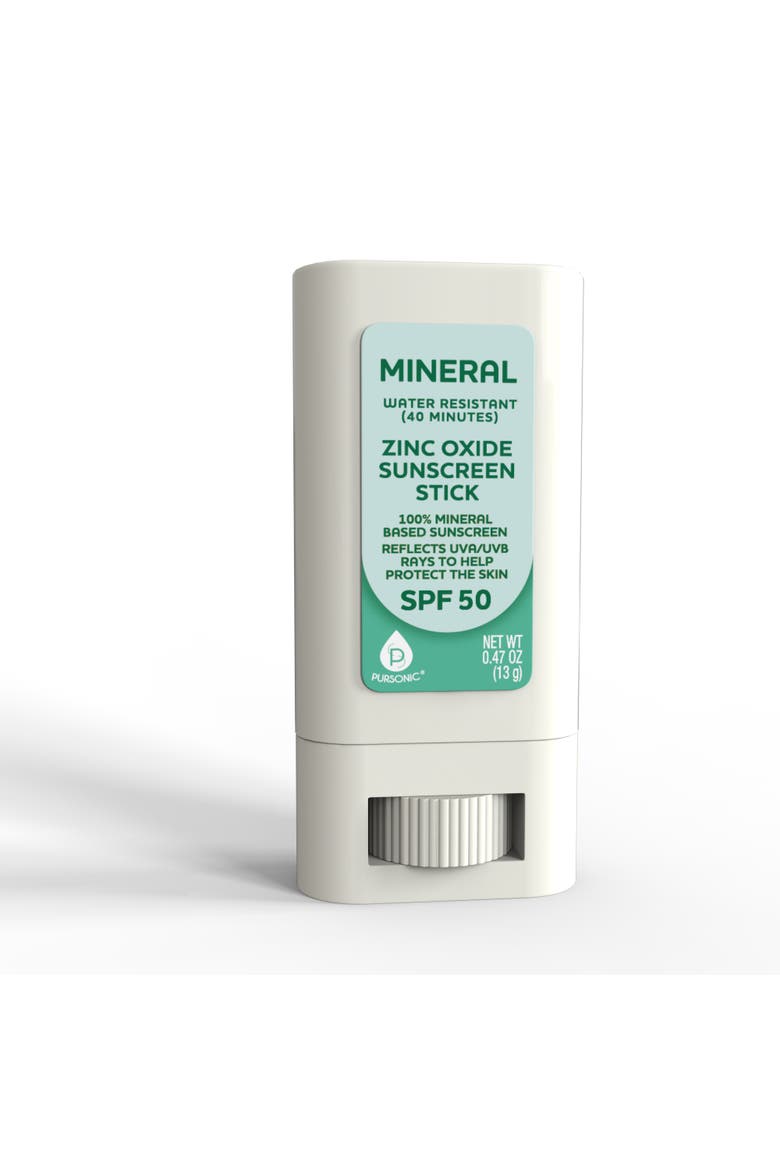 Mineral Zinc Oxide Sunscreen Stick SPF 50, Alternate, color, White