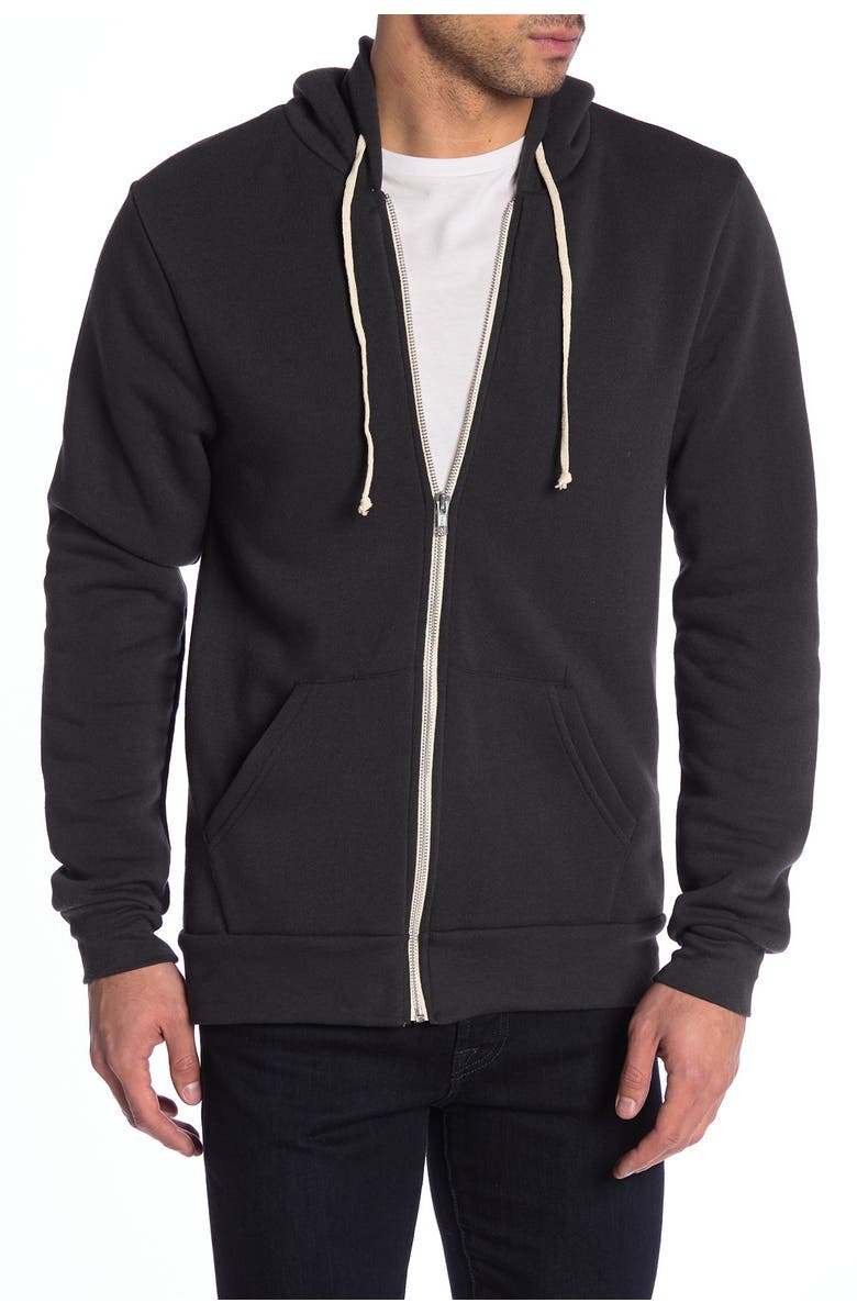 Alternative 'Rocky' Trim Fit Hoodie, Alternate, color, Eco Grey