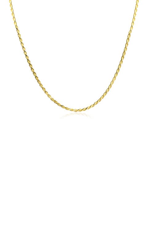 Lasso Up Rope Chain Necklace