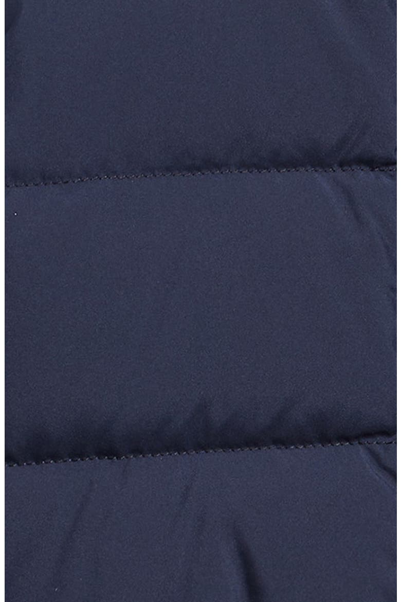 Kids' Quilted Down & Wool Blend Cardigan, Alternate, color, DARK BLUE