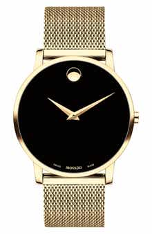 Movado Museum Mesh Bracelet Watch, 40mm