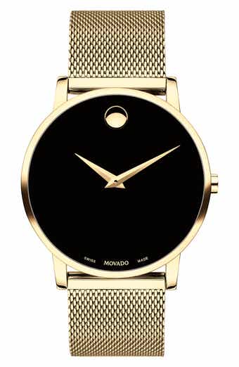 Movado Museum Mesh Bracelet Watch, 40mm