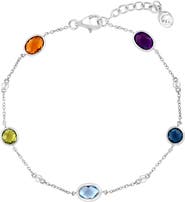 EFFY Sterling Silver Semiprecious Stone Station Bracelet