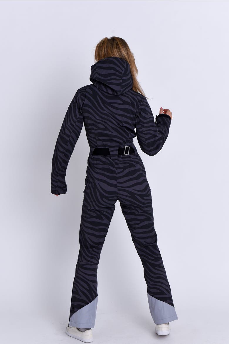 Chic Ski Suit - Black Tiger, Alternate, color, multi-colour