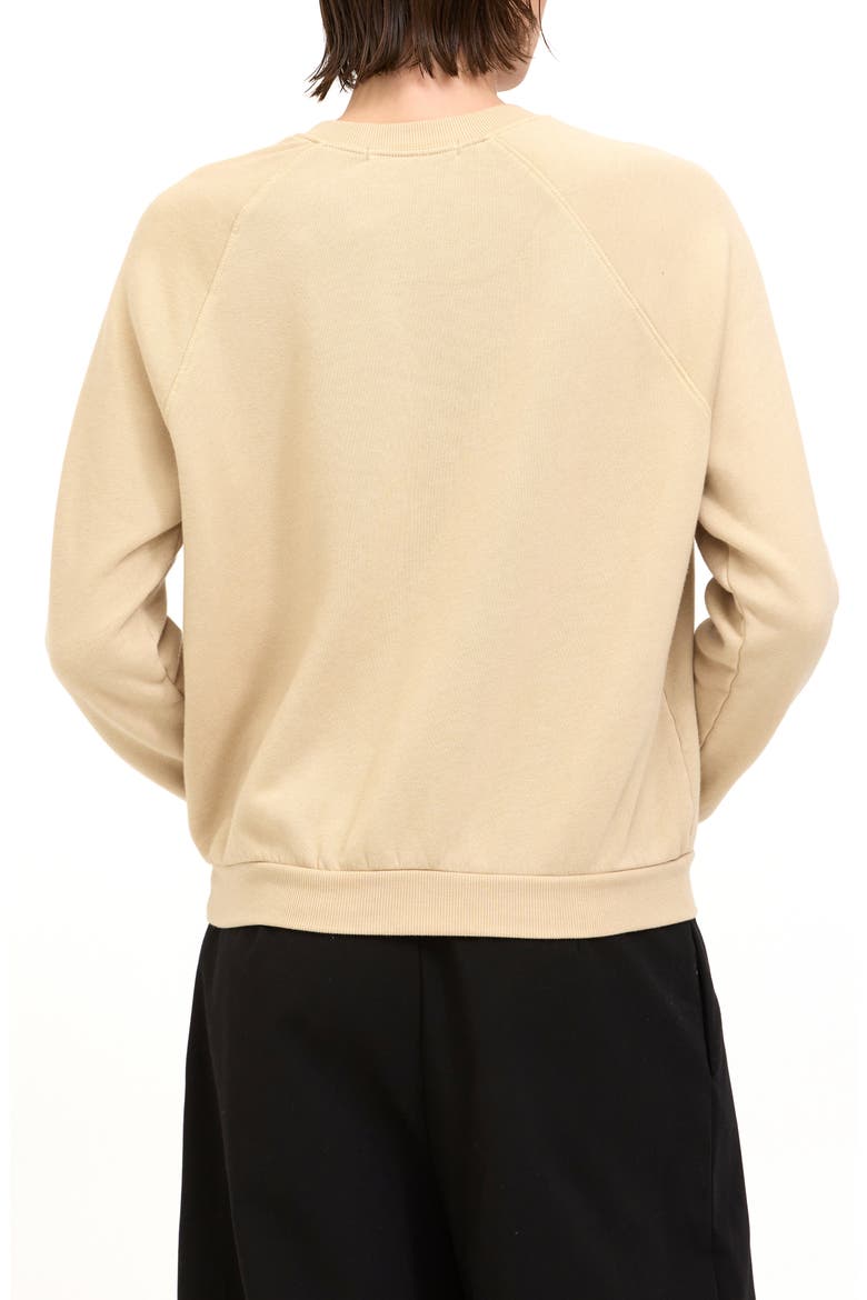 Checked Out Graphic Sweatshirt, Alternate, color, CAMEL