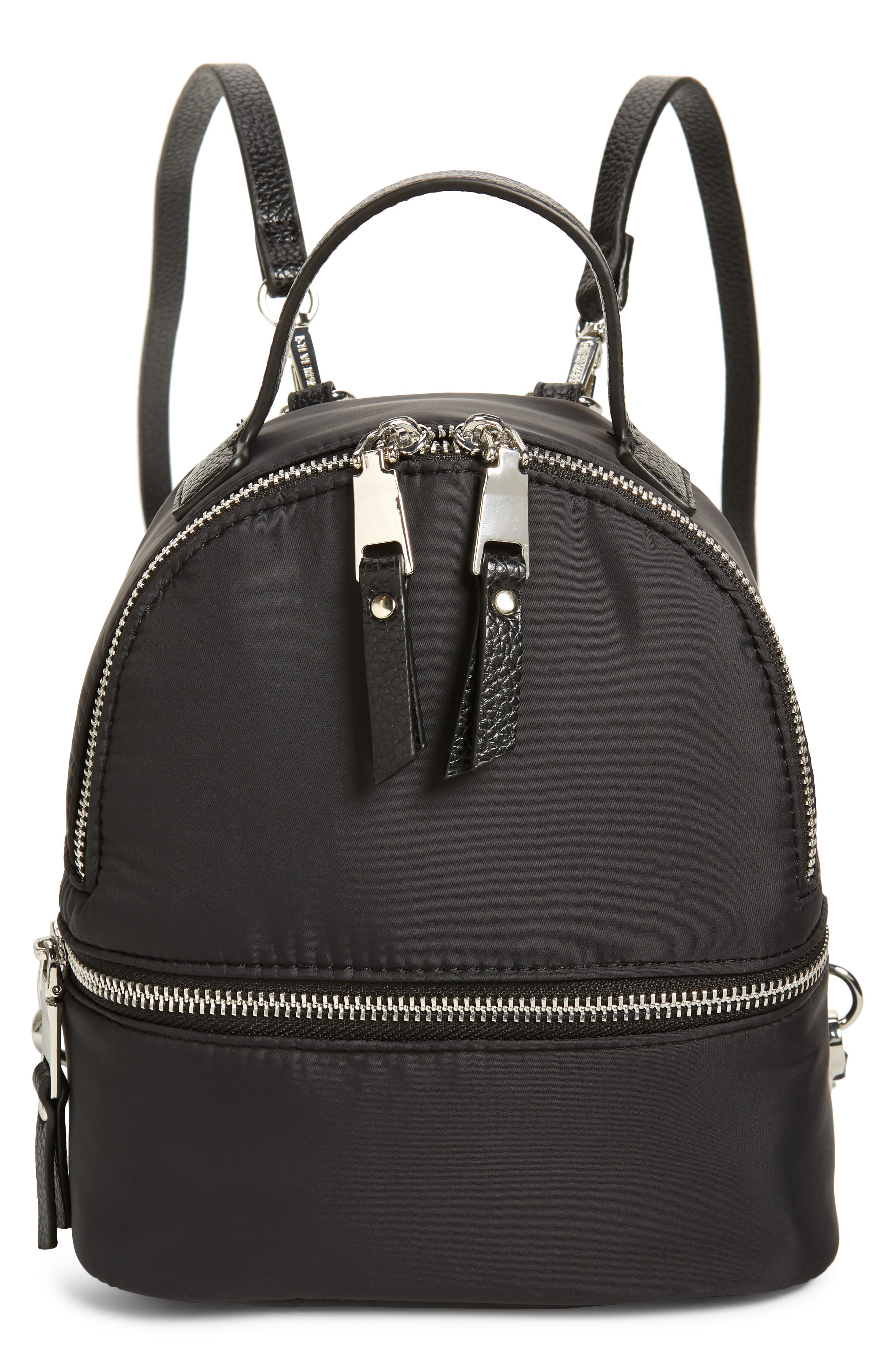 Steve Madden Mini Nylon Puffer Convertible Backpack, Main, color, 