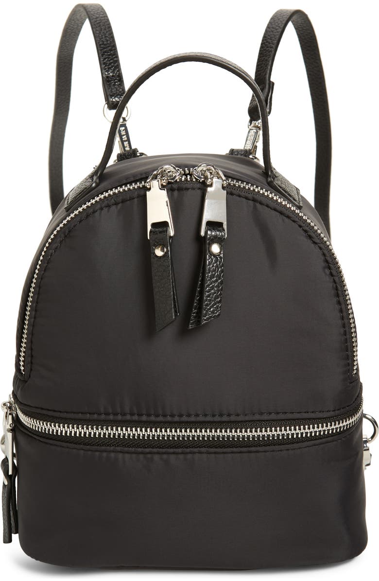 Steve Madden Mini Nylon Puffer Convertible Backpack, Main, color,