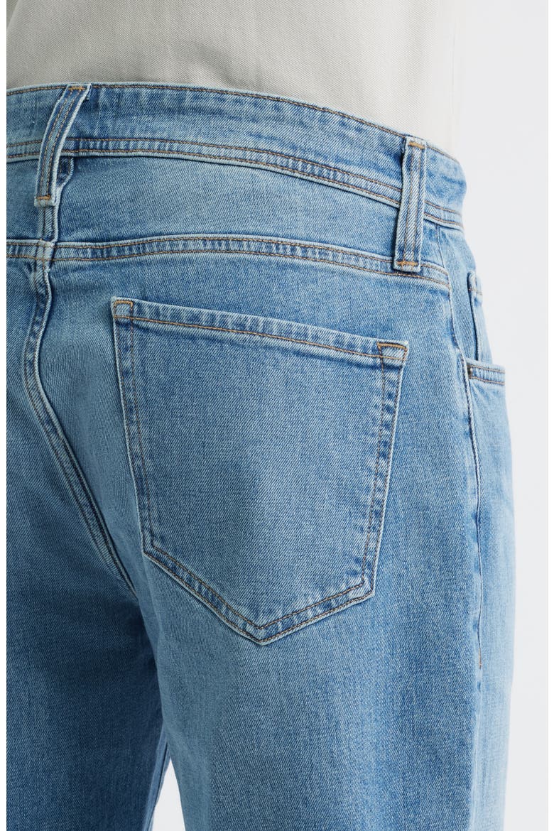 Straight Leg Jeans, Alternate, color, LIGHT HORIZON WASH