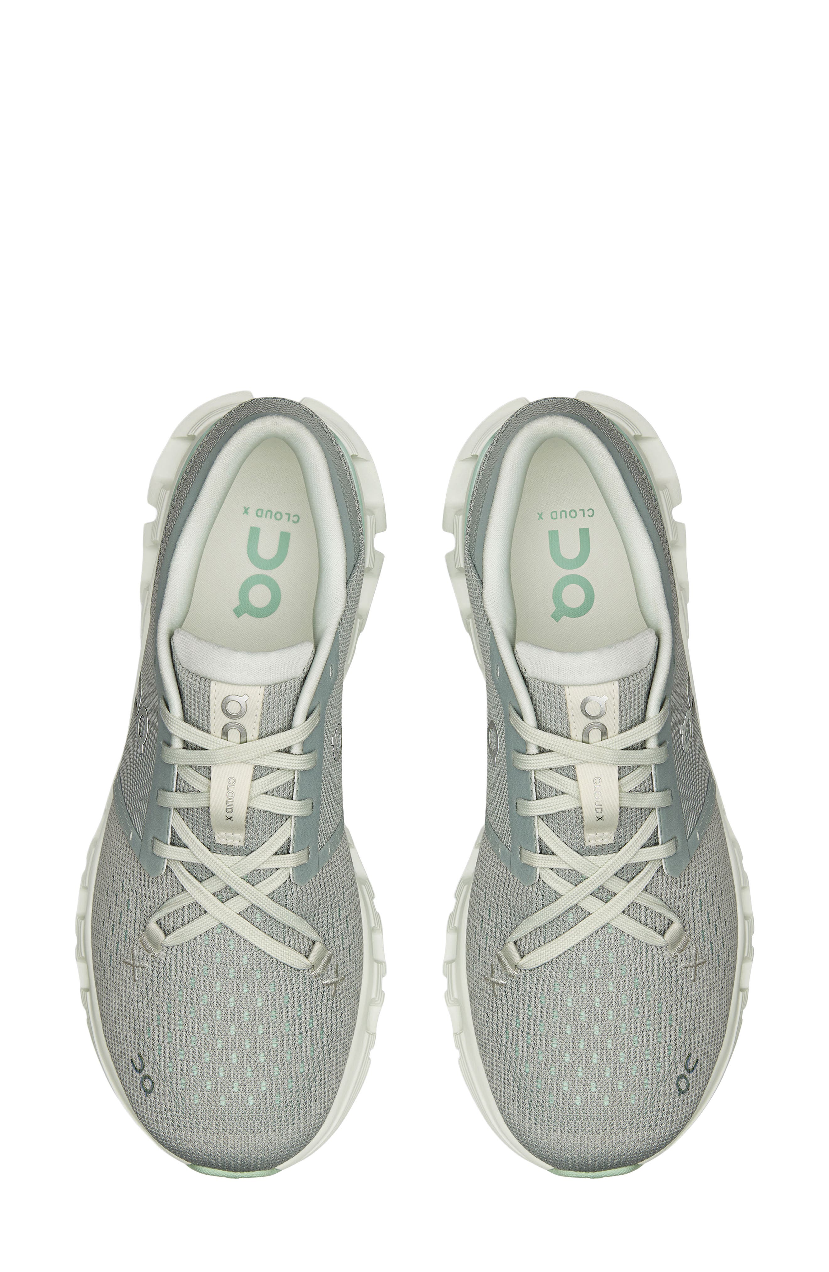 On Cloud X 4 Training Shoe, Alternate, color, Tin/ Iceberg