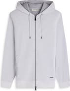 Bugatchi Piqué Zip Hoodie