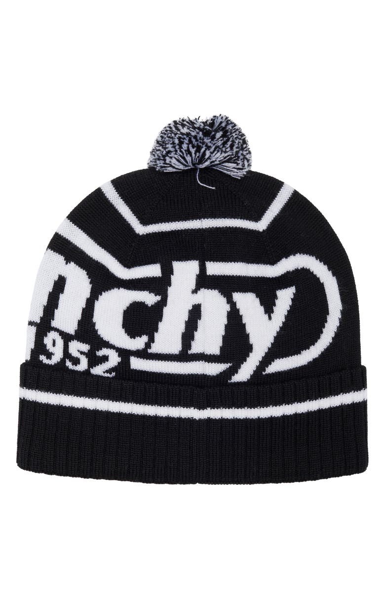 Givenchy Football Wool Beanie, Alternate, color,