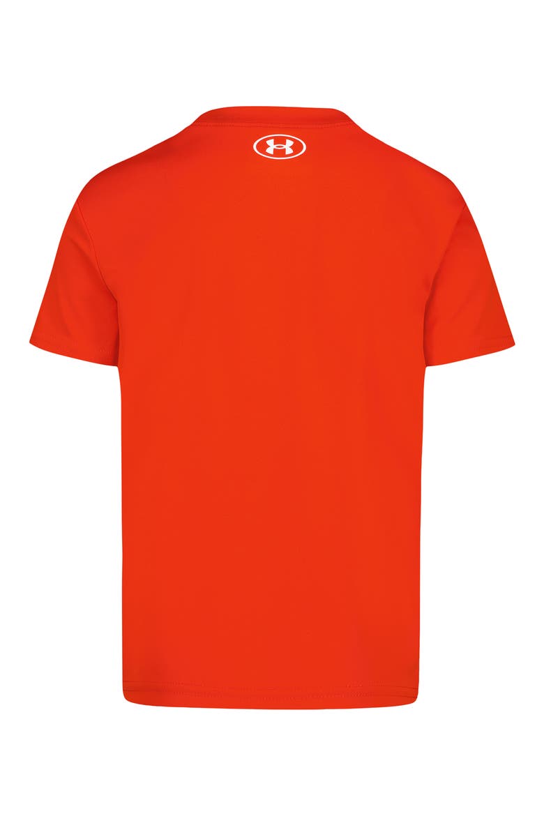 Kids' UA Batter Tech Performance Graphic T-Shirt, Alternate, color, ANTHEM RED