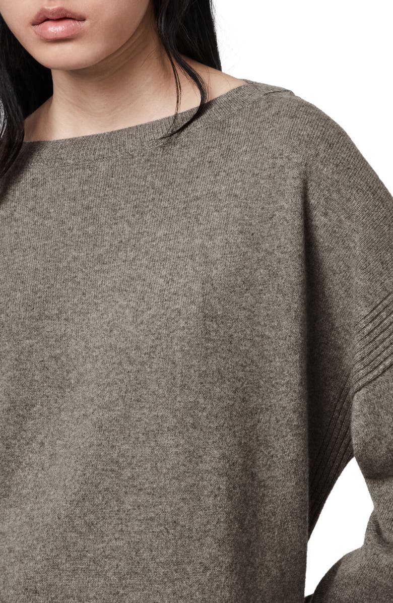 AllSaints Tara Cashmere & Wool Sweater, Alternate, color,