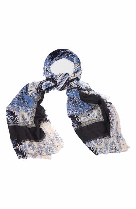 SAACHI Paisley Mix Print Scarf