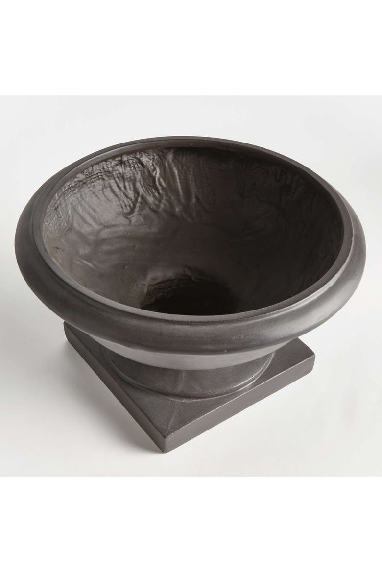 Fibreclay Abilene Footed Bowl, Alternate, color, Black