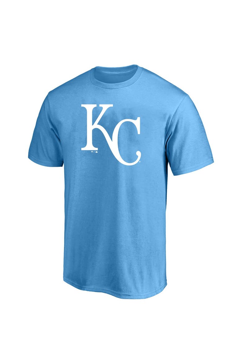 Men's Fanatics Bobby Witt Jr. Royal Kansas City Royals Big & Tall Name & Number T-Shirt, Alternate, color, Light Blue
