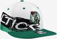 New Era Youth New Era White/Kelly Green Boston Celtics Swept 9FIFTY Snapback Hat