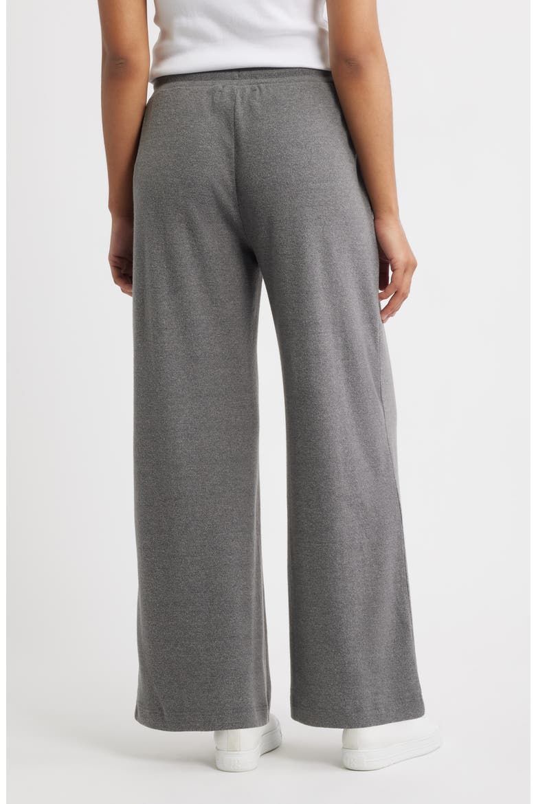 Seamed Drawstring Lounge Pants, Alternate, color, GRAY