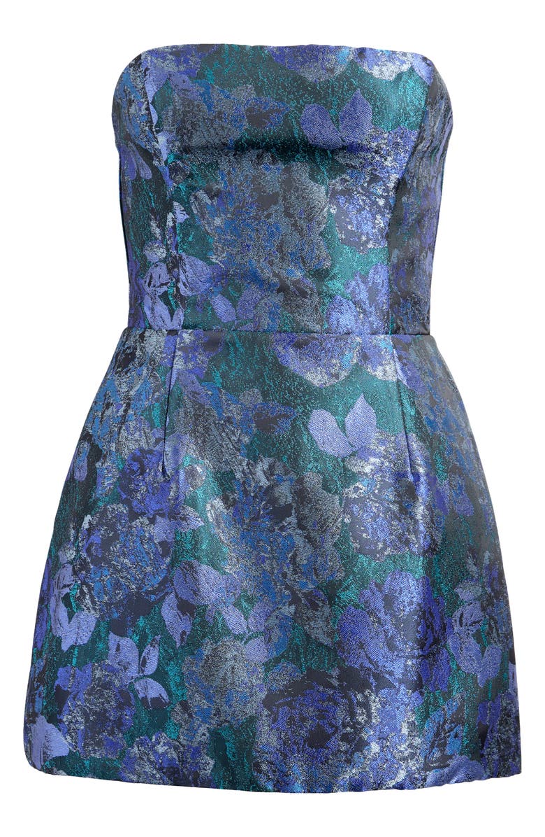 Katie May Valerie Strapless Cocktail Minidress, Alternate, color, 