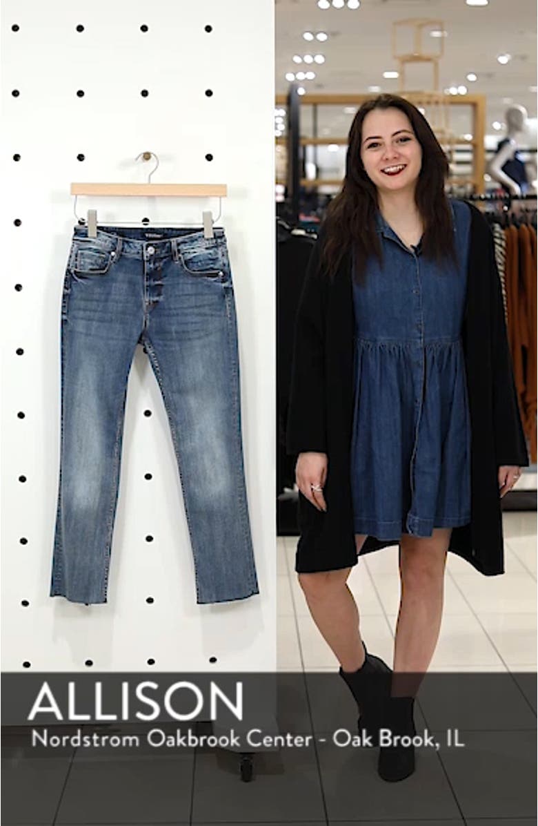 Jagger Crop Straight Leg Jeans, sales video thumbnail