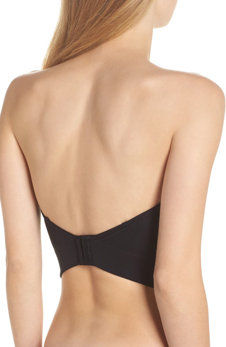 On Gossamer Beautifully Basic Convertible Strapless Underwire Bustier, Alternate, color, 