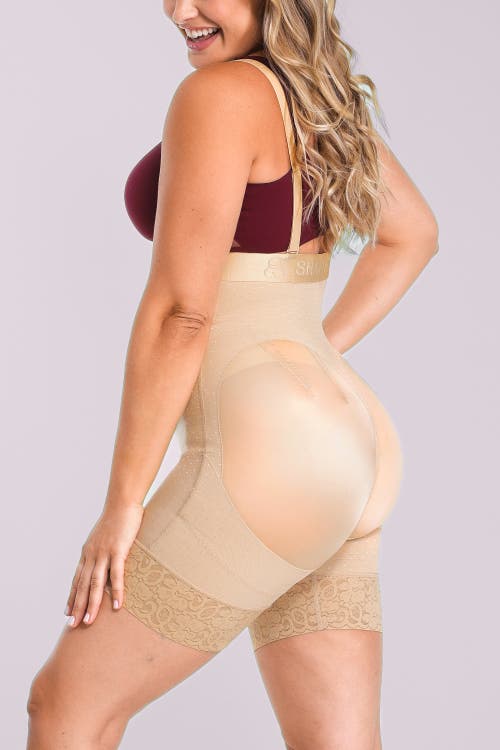 Shapellx Airslim High Waist Butt-lifting Polka Dot Shorts
