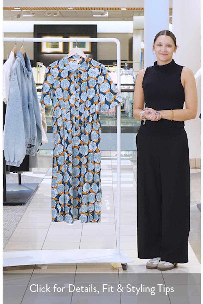 Wild Liquorice Organic Cotton Shirtdress video