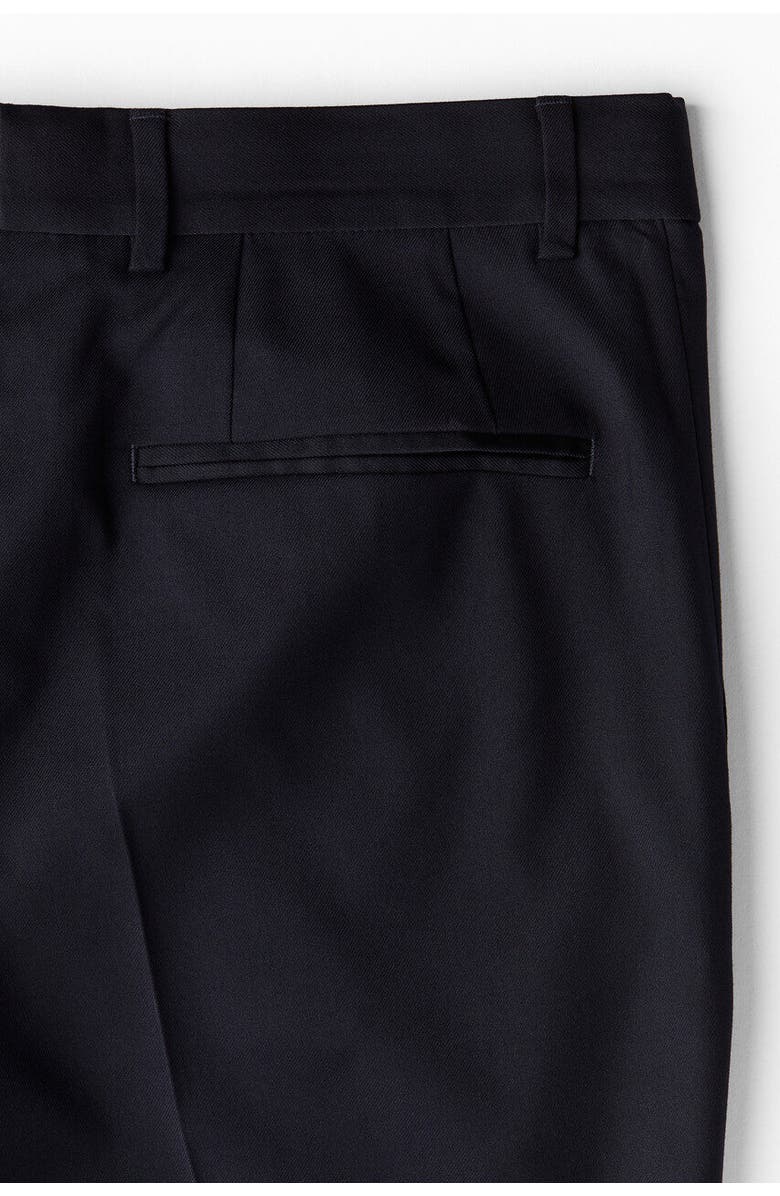 H&M Slim Fit Suit Trousers, Alternate, color, Navy Blue