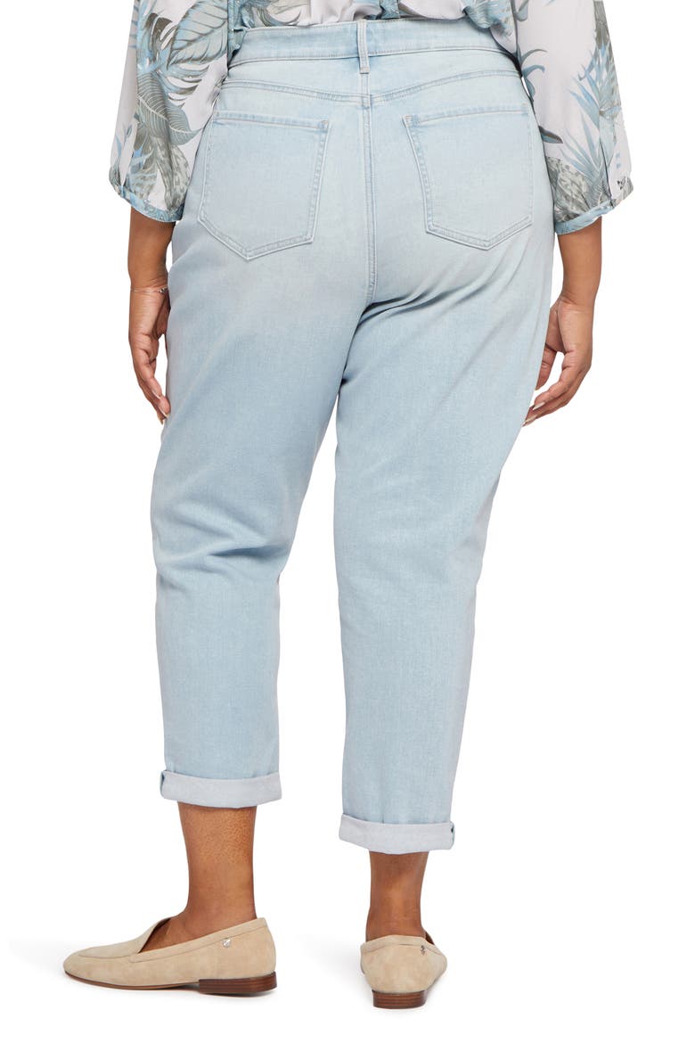Margot Straight Leg Girlfriend Jeans, Alternate, color, DUNES