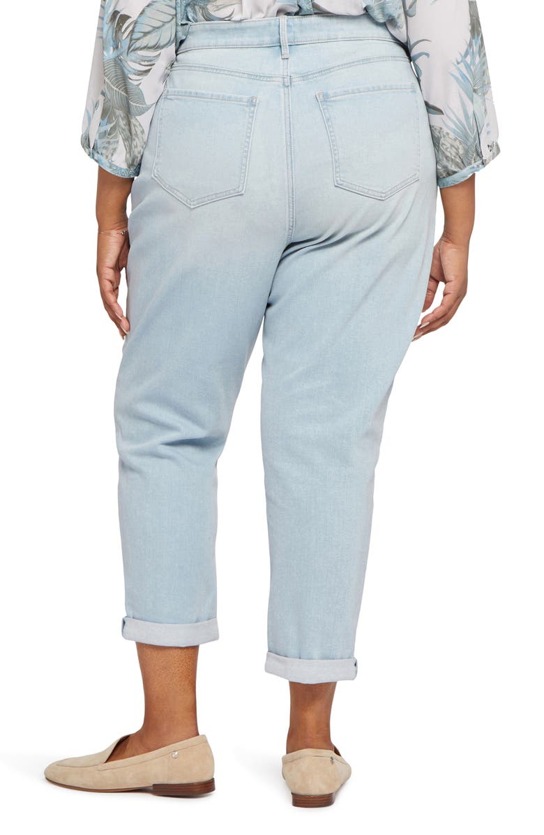 NYDJ Margot Straight Leg Girlfriend Jeans, Alternate, color, Dunes