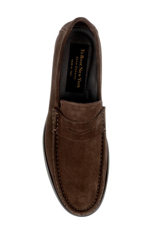 To Boot New York Belfast Lugged Penny Loafer In Brown